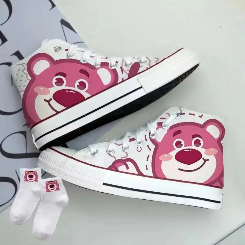 chaussures décontractées montantes de sport pour bébé fille