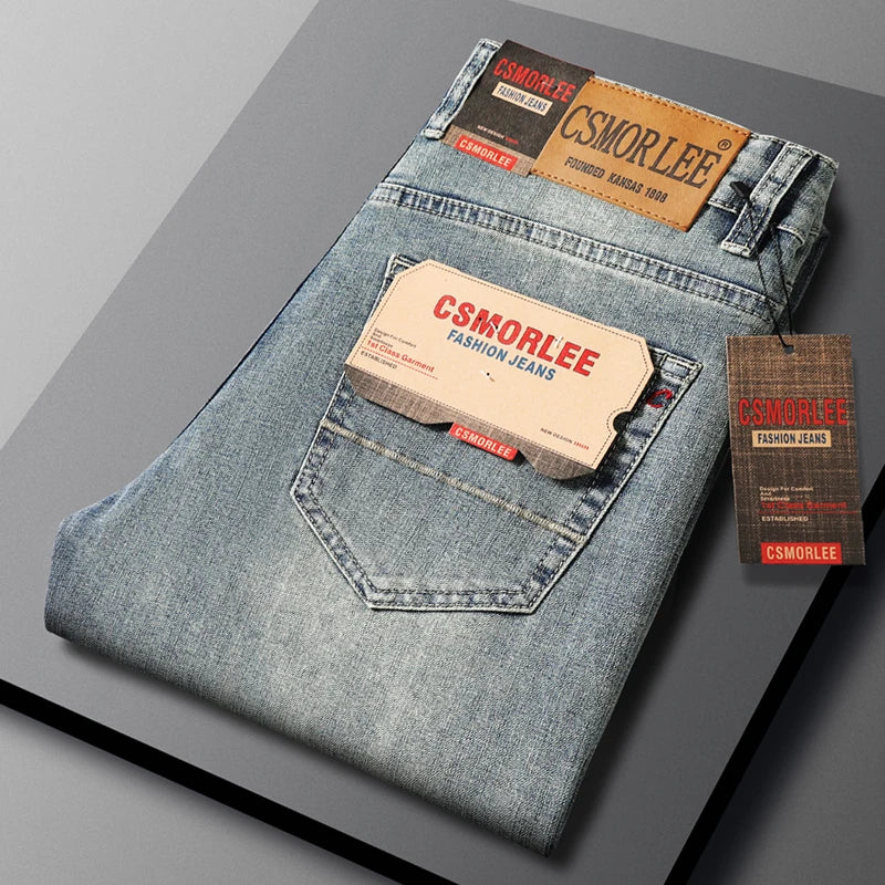 Jean classique pour homme, style printemps-été, décontracté