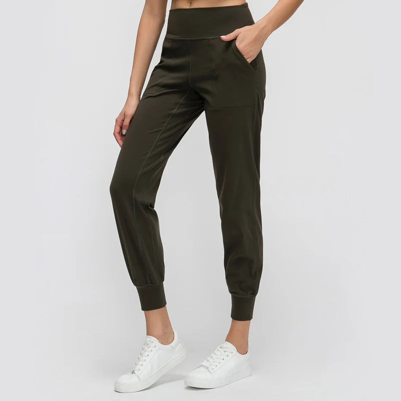 Nepoagym PASSION Leichte Jogginghose mit hoher Taille für Damen