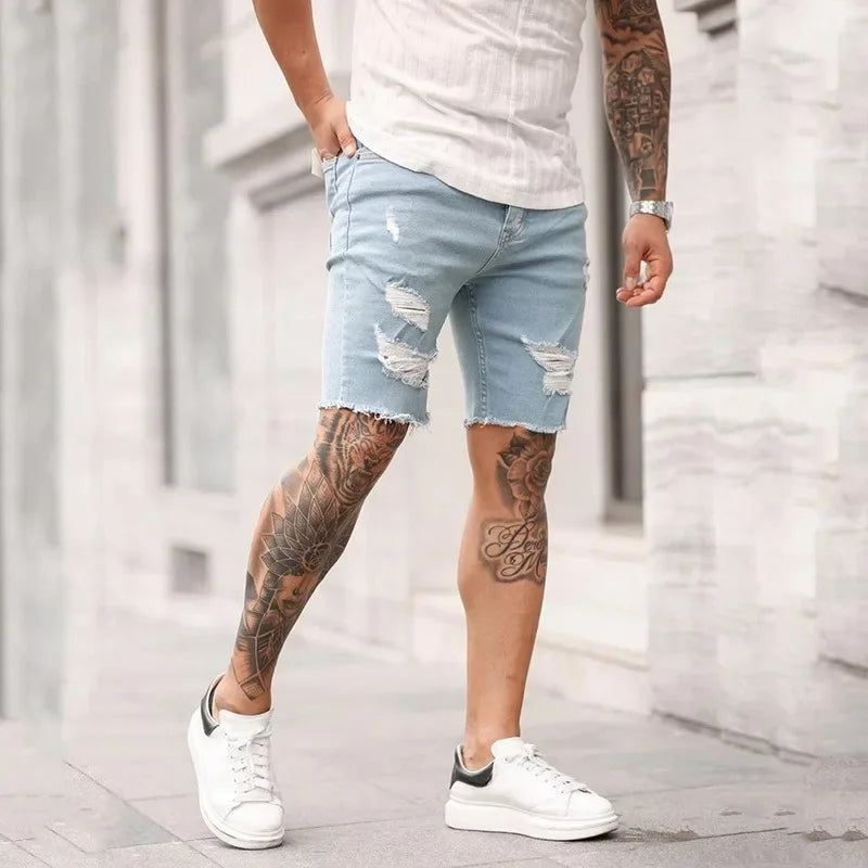 Short en jean personnalisable pour homme