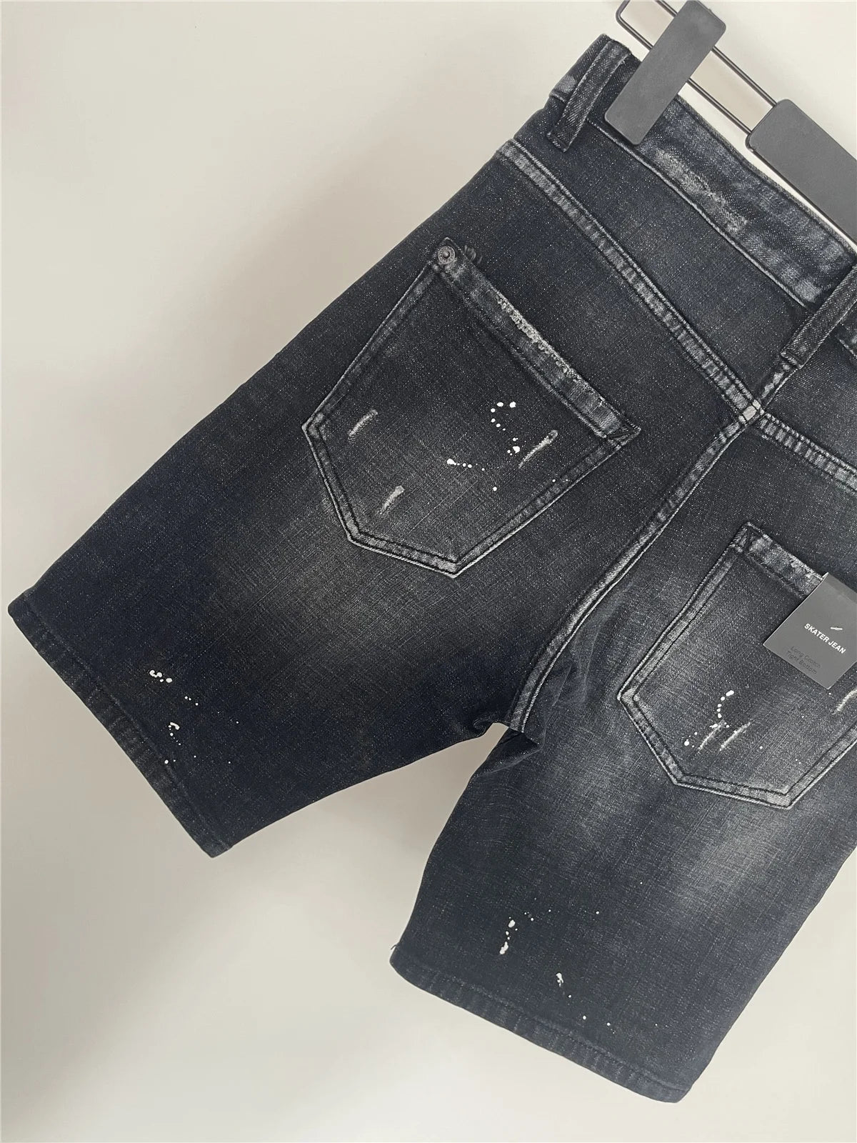 nouveaux jeans tendance pour hommes, délavés