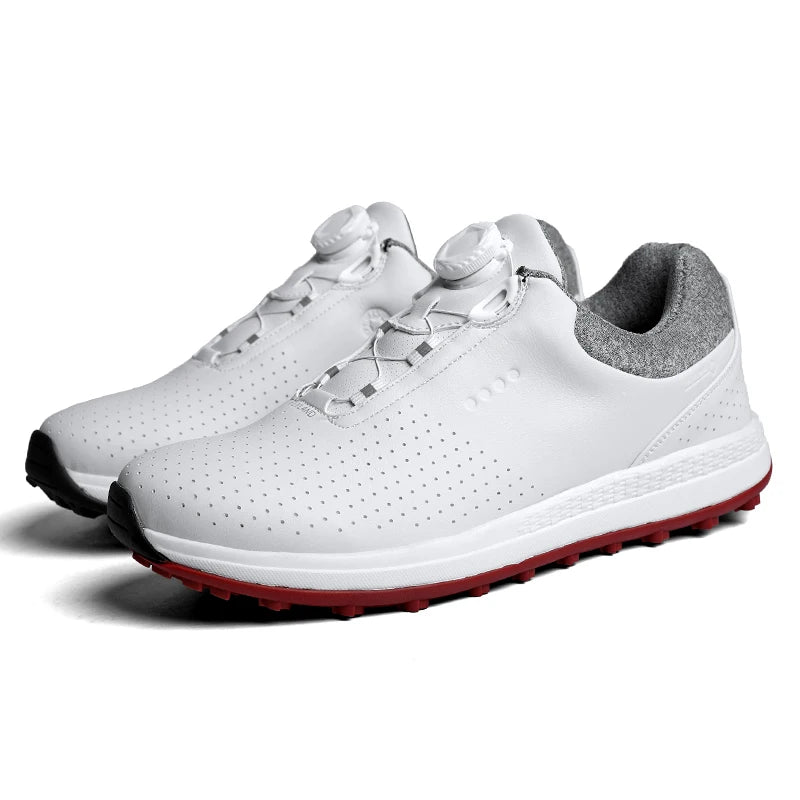 Chaussures de golf respirantes et luxueuses pour hommes