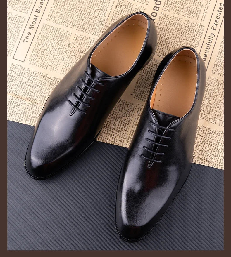 Chaussures de travail Oxford à lacets pour homme
