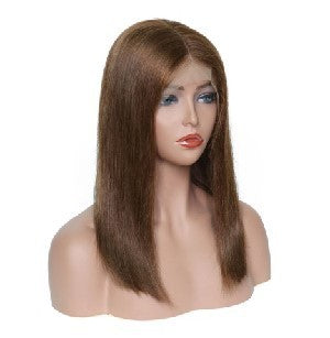 Real Lace Wig - Short Straight Wave 100% Human Hair