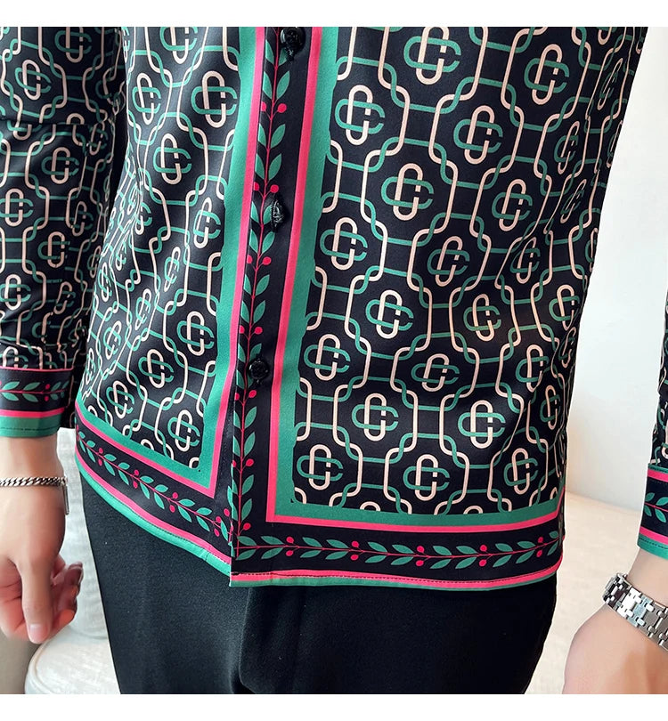 Luxus Herrenhemden, modisch, gestreift