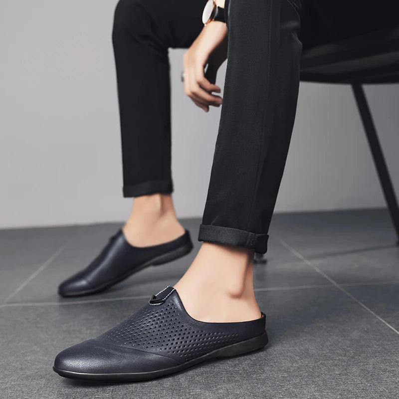 Chaussures Homme Cuir Mules Homme