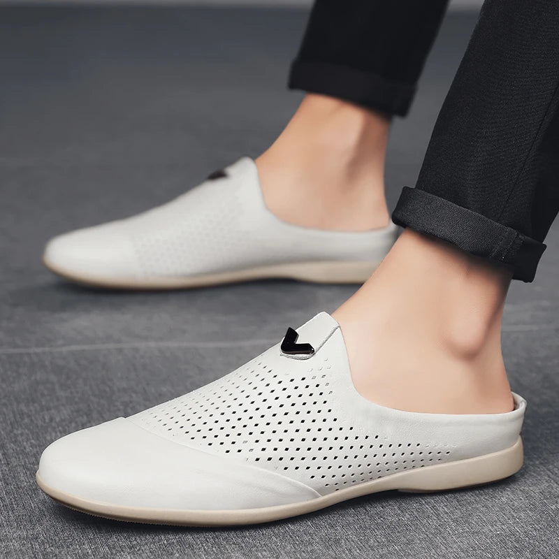 Chaussures Homme Cuir Mules Homme