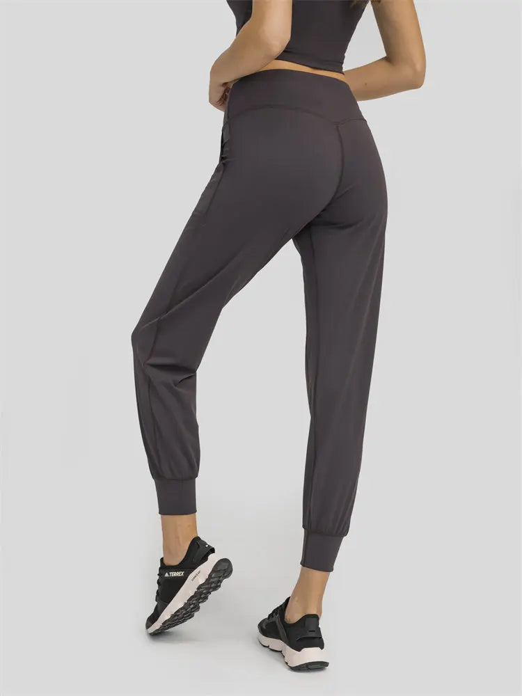 Nepoagym PASSION Leichte Jogginghose mit hoher Taille für Damen