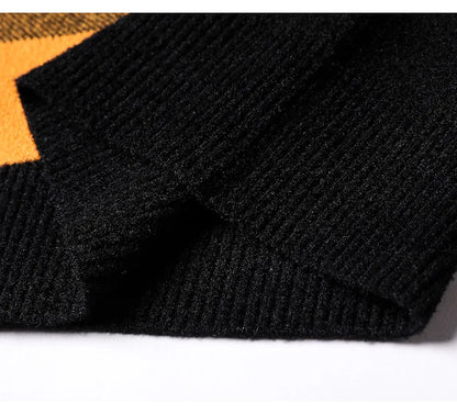 Pull en tricot de luxe pour homme