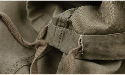 Pantalon cargo décontracté en coton pour homme