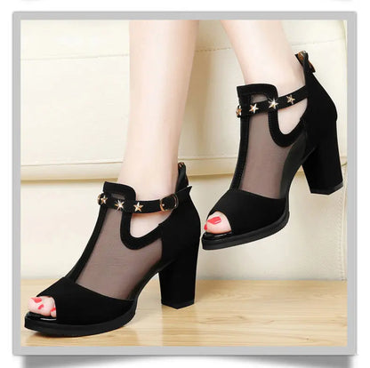 Chaussures d'été à talons hauts pour femmes