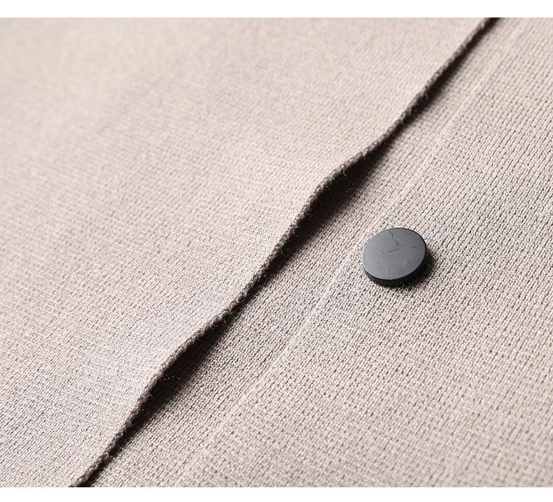 Cardigan à revers pour homme