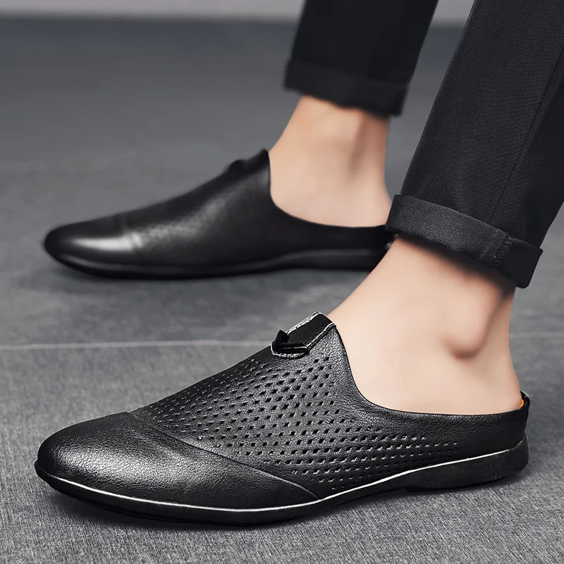 Chaussures Homme Cuir Mules Homme