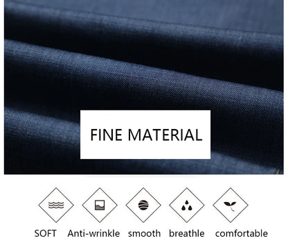 BROWON Brand 2025 Men Jeans Summer Thin Breathable Soft Mid Straight Regular Men's Jeans Trousers Vintage Mens Clothing