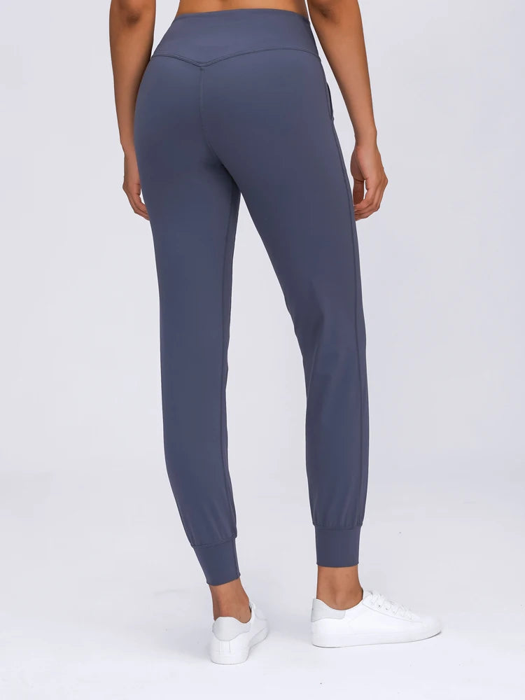 Nepoagym PASSION Leichte Jogginghose mit hoher Taille für Damen