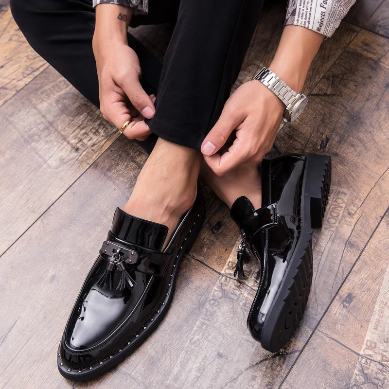 Chaussures en cuir pour hommes