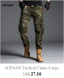 Khaki Cargo Pants Men Cotton Militar Safari Green Multi-pockets Baggy Denim Men Casual Pants Trousers Overalls Joggers  Autumn