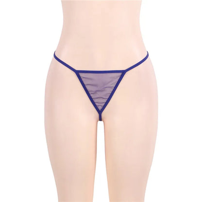 Robe de nuit sexy grande taille transparente pour femme