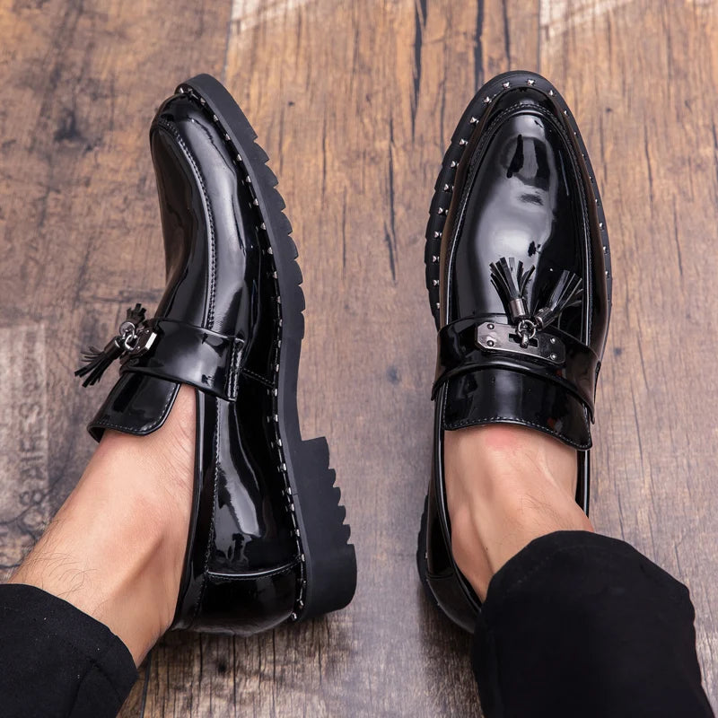 Chaussures en cuir pour hommes