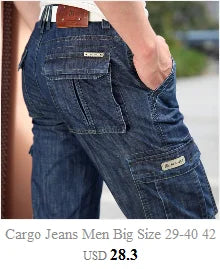 Pantalon cargo kaki pour homme, en coton, style militaire