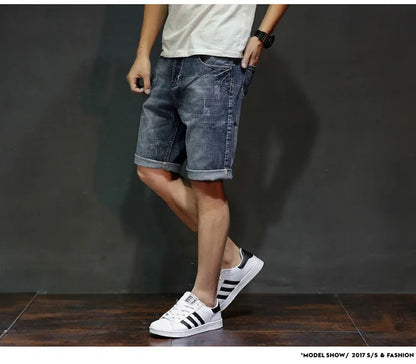 Short en jean pour homme