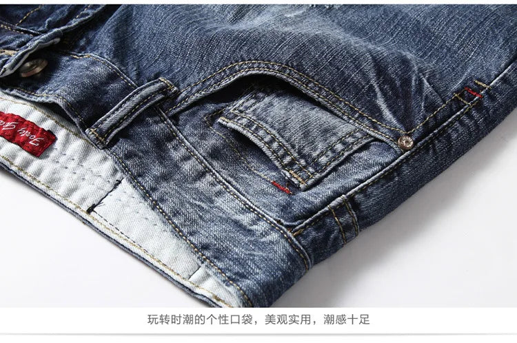 Short en jean pour homme