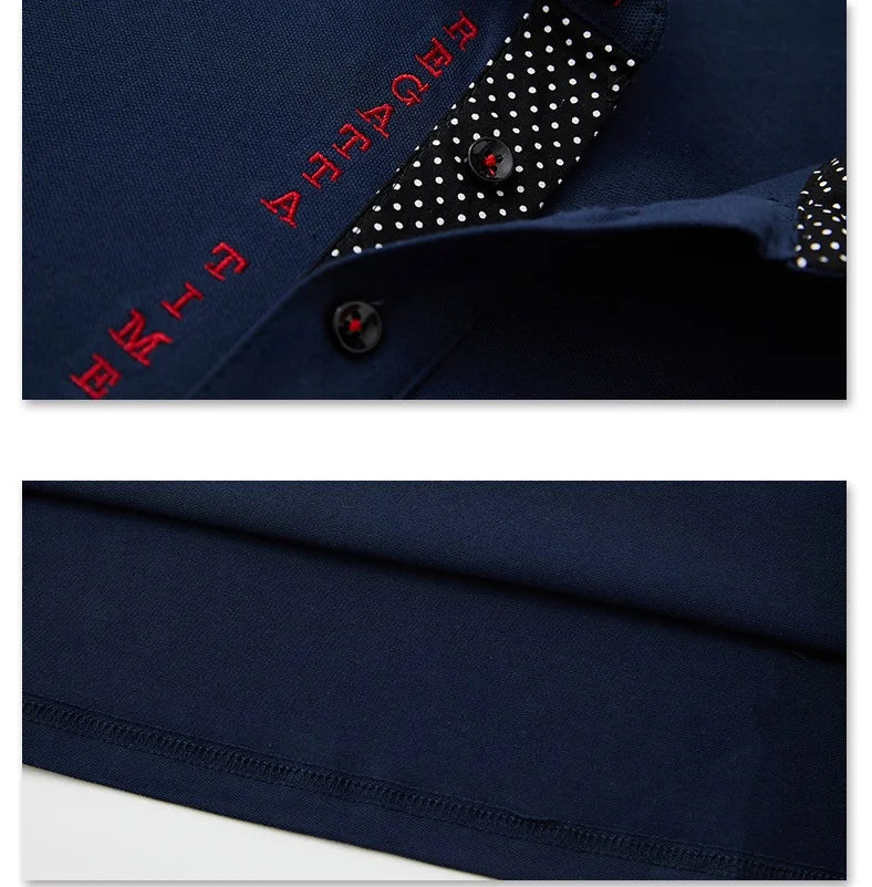 Polo d'été en coton respirant pour homme