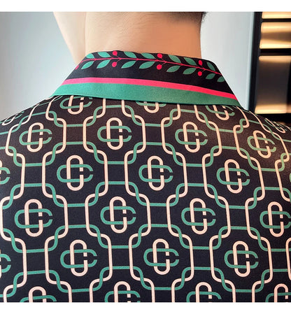 Luxus Herrenhemden, modisch, gestreift