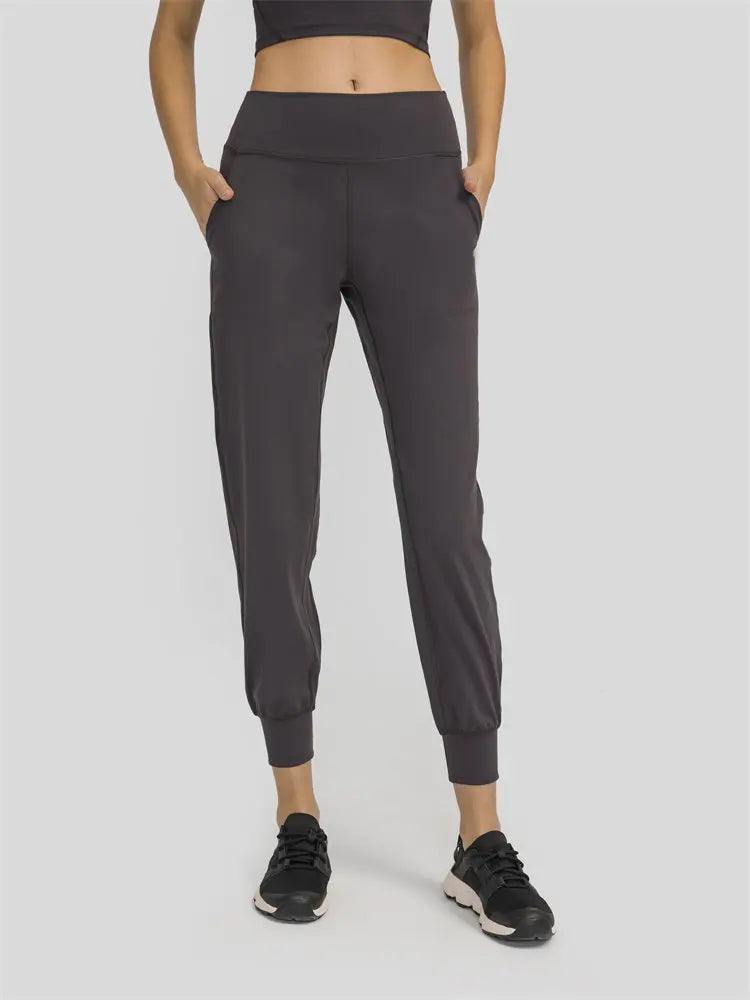 Nepoagym PASSION Leichte Jogginghose mit hoher Taille für Damen