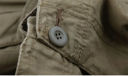 Pantalon cargo décontracté en coton pour homme