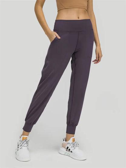 Nepoagym PASSION Leichte Jogginghose mit hoher Taille für Damen