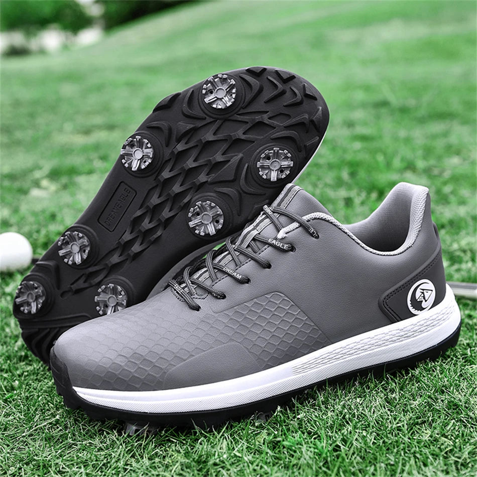 Chaussures de golf professionnelles de luxe pour hommes