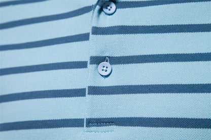 Polos en coton brodés pour hommes