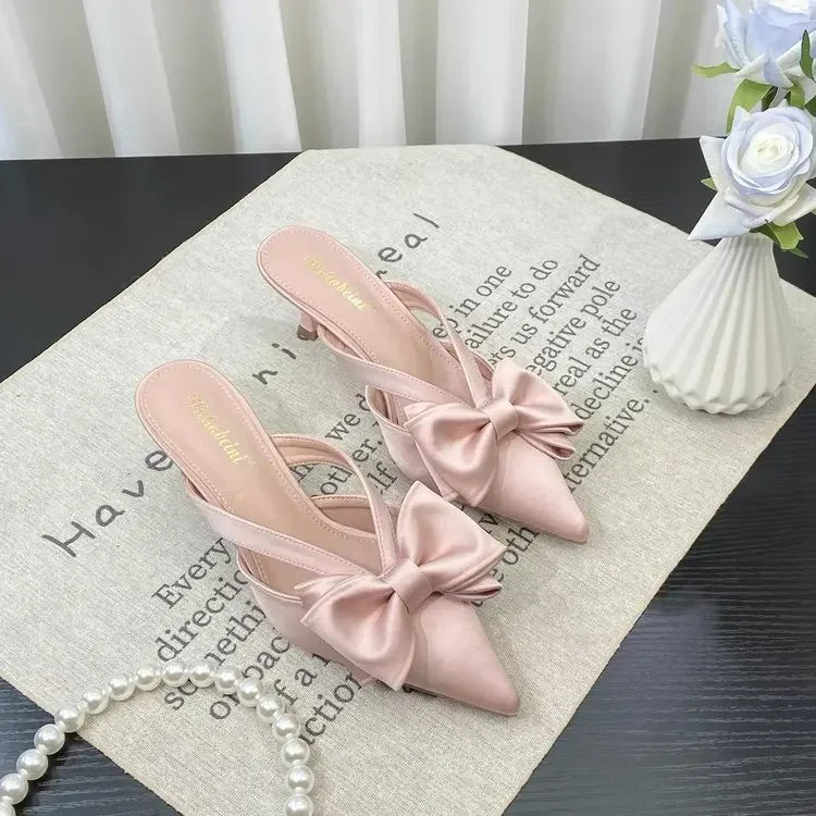 Chaussons féeriques roses tendance pour femme