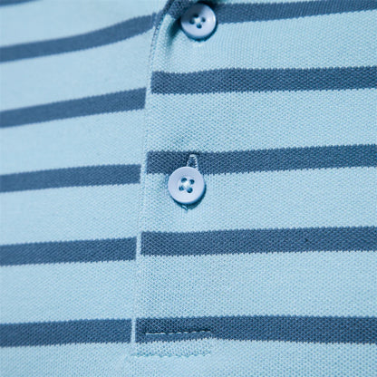 Polos en coton brodés pour hommes