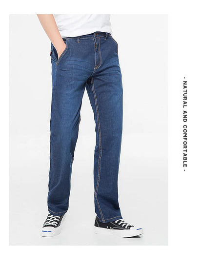 Jean décontracté grande taille pour homme