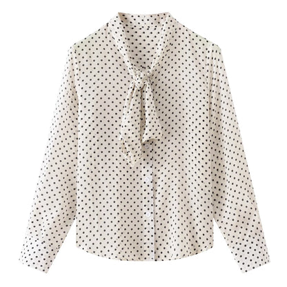 Chemise femme 100% soie de mûrier, col V, coupe fine