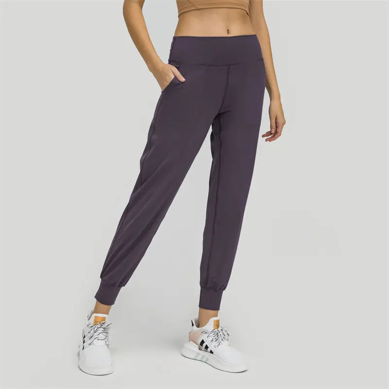 Nepoagym PASSION Leichte Jogginghose mit hoher Taille für Damen