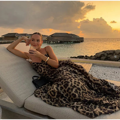 Robe longue trapèze élégante