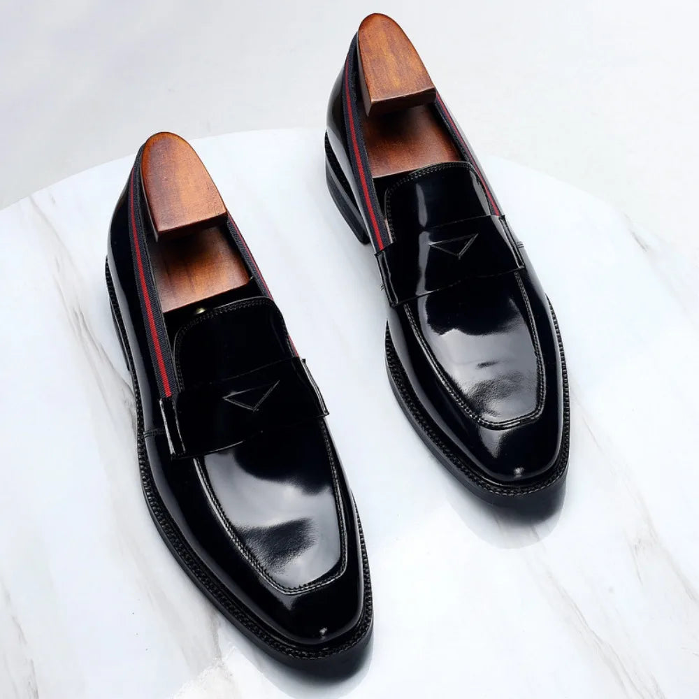 Mocassins tendance pour hommes, chaussures habillées décontractées de style britannique classique