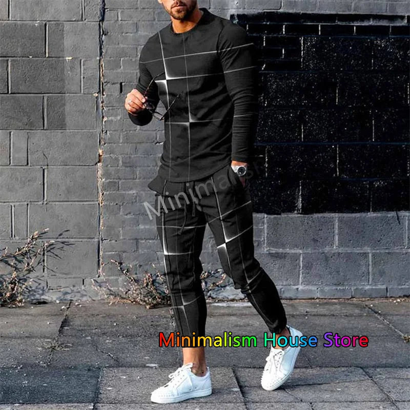 T-shirt à manches longues, jogging