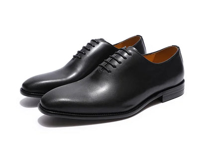 Chaussures Oxford en cuir véritable pour homme