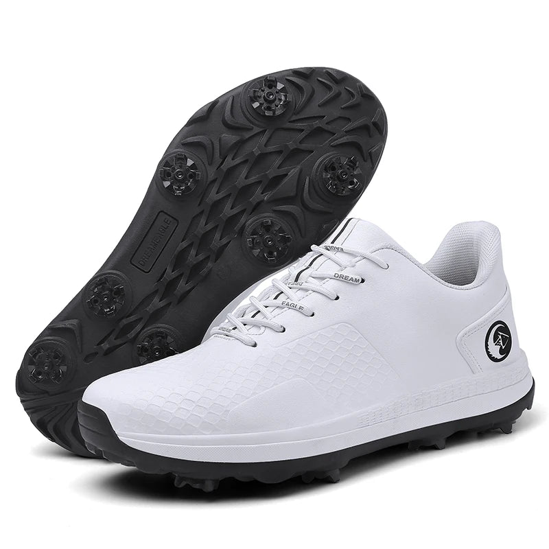 Chaussures de golf professionnelles de luxe pour hommes