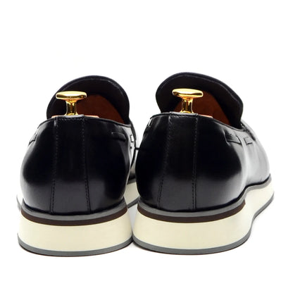 Baskets décontractées en cuir véritable pour hommes