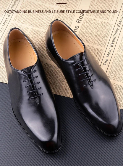 Chaussures de travail Oxford à lacets pour homme