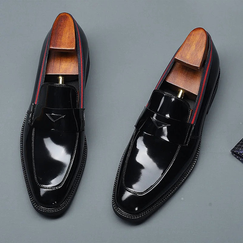Mocassins tendance pour hommes, chaussures habillées décontractées de style britannique classique