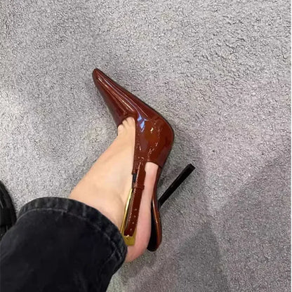 Sandales pointues à talons hauts pour femmes