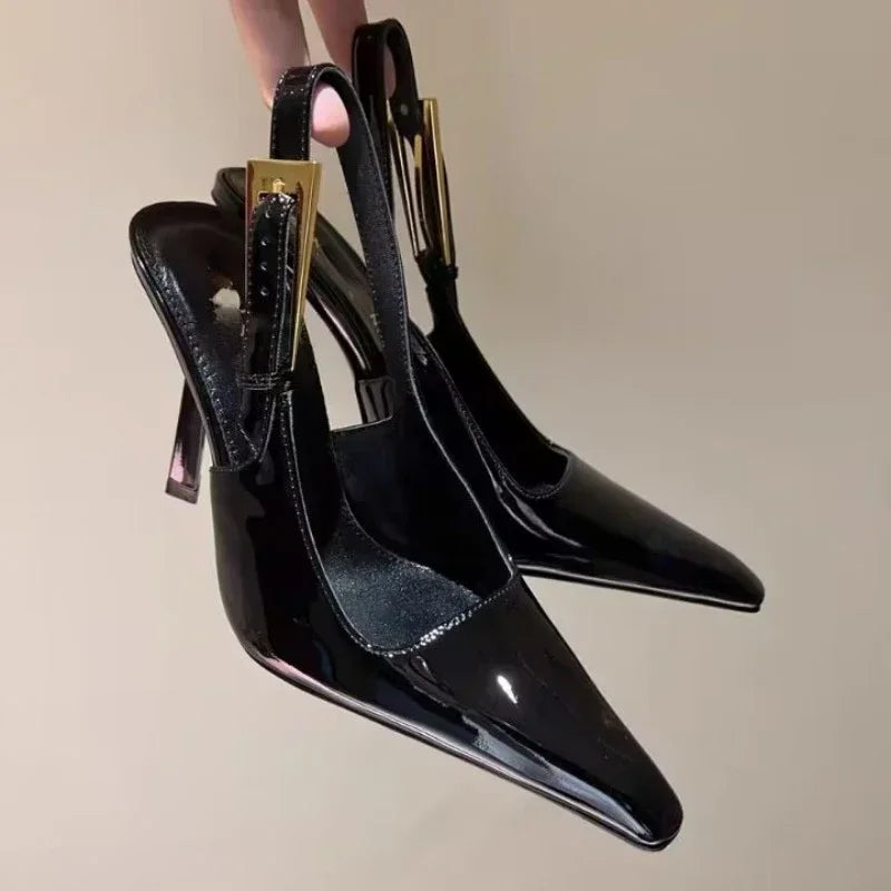 Sandales pointues à talons hauts pour femmes