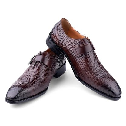 Mocassins imprimés de haute qualité pour hommes