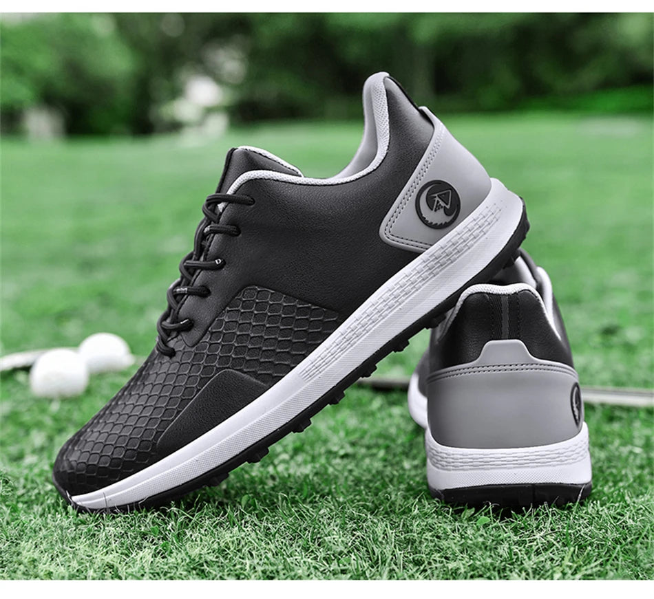 Chaussures de golf professionnelles de luxe pour hommes